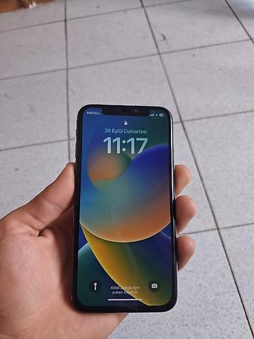 IPhone X, 64 GB, Qara, Face ID