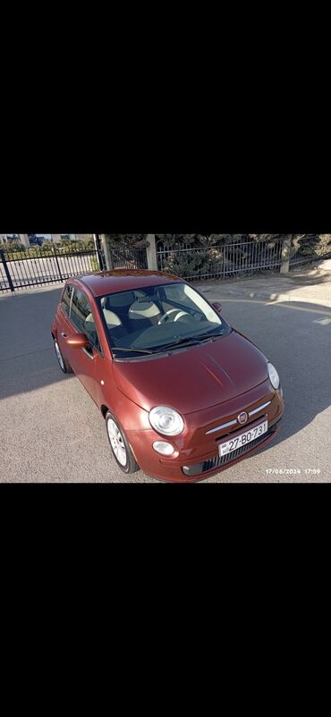 banklarda satilan masinlar: Fiat 500: 1.4 l | 2015 il 172852 km Hetçbek