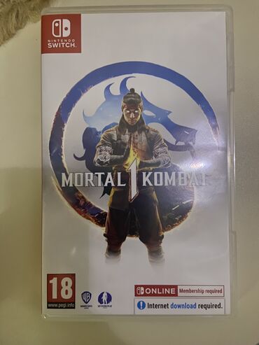 oyun diskleri satisi: Mortal Kombat 1 oyunu Nintendo Switch üçün satılır. Açılıb. 90 azn