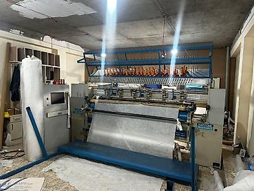 makinalar: Kapitone tikiş maşını – sənaye tipli çoxiynəli quilt (kapitone) makina — 3