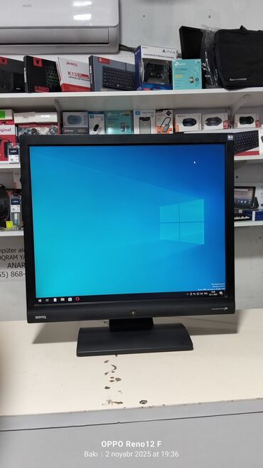 benq et 0030 b: Beng monitor 17 dioqanal Vga çıxışlıdır Vga+power kabel verilir Satış