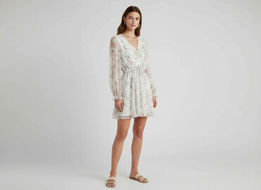sukienki przezroczysta: Women`s dress, size XS
