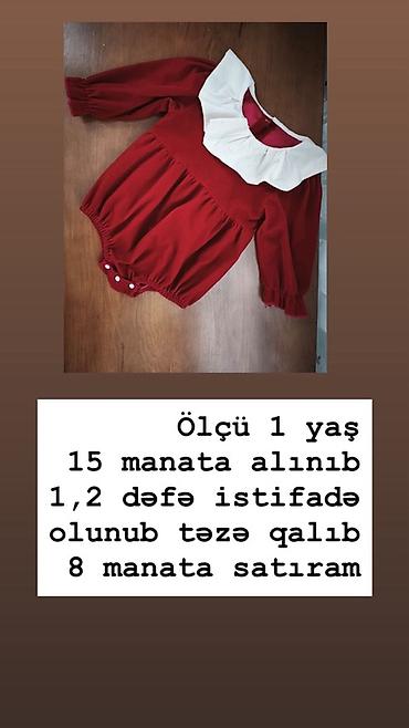 usag geyim: Bodi, Qız üçün, 9 - 12 ay — 1