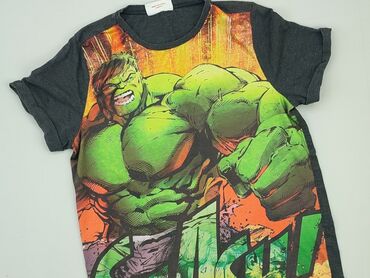 czarne buty adidasa: T-shirt, Marvel, 13 years, 152-158 cm, condition - Good