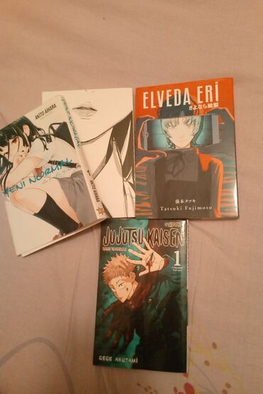 Книги, журналы, CD, DVD: Manga Elveda Eri ; Yeni Normal (Türkcə🇹🇷) Cütü+Jujutsu Kaisen