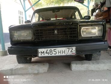 бу запчасти на мерседес в бишкеке: ВАЗ (ЛАДА) 2107: 2002 г., 1.7 л, Механика, Бензин, Седан