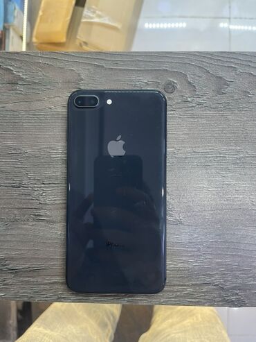Apple iPhone: IPhone 8 Plus, 64 GB, Qara, Barmaq izi
