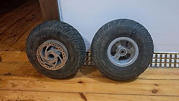 təkərlər 13: Elektrik skuter/mini motosiklet üçün 2 ədəd təkər komplekti — 2