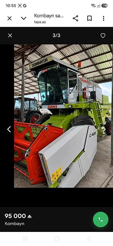 niva diski teker: CLAAС DOMINATOR 130taxıl biçən kombayn - Marka/model: CLAAS DOMINATOR — 3