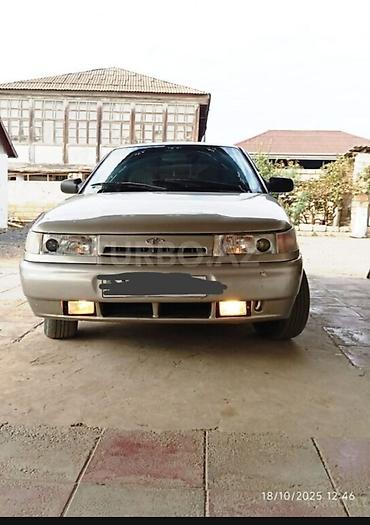 VAZ (LADA): VAZ 2110 sedan - Gümüşü rəng, ön duman fənərləri və standart halogen — 3