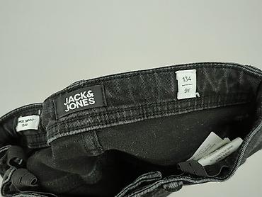 czarny tshirt: Spodnie jeansowe, Jack & Jones, 9 lat, 128/134, stan - Bardzo dobry — 4