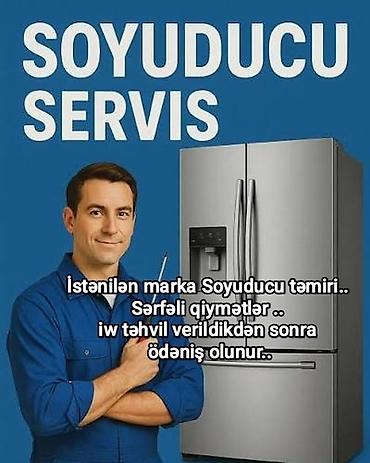 Soyuducunuzda yaranan prablemle bagli, melumatlari vatsap vasitesiyle
