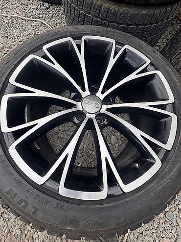 Шиналар жана дисктер: Комплект: литой диск стоял на Audi А8 с зимней шиной. Характеристики — 5