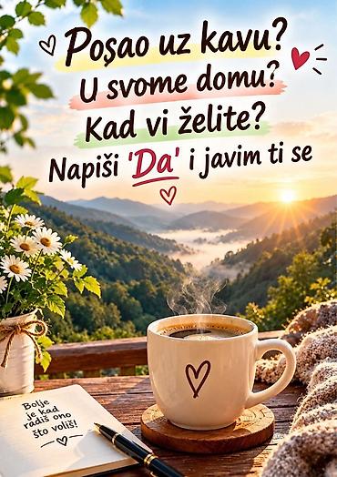 poslovi dodatni: Fleksibilan posao od kuće – uz kafu - Mogućnost rada iz sopstvenog — 1