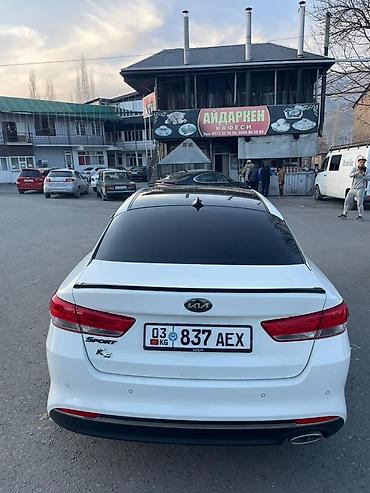 авто в такси: Kia K5: 2017 г., 2 л, Автомат, Газ, Седан — 2