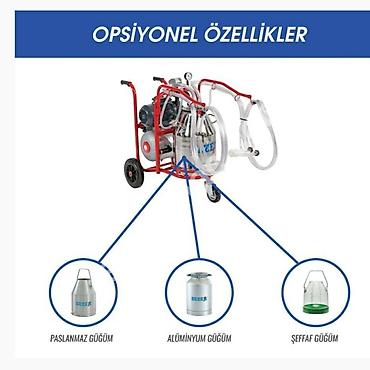Süd sağan aparatlar: Cüt bidon, Türkiyə, Paslanmaz bidon — 10