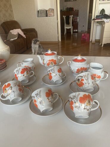 madonna çay dəsti: Çay dəsti, Farfor, 6 nəfərlik, SSRİ