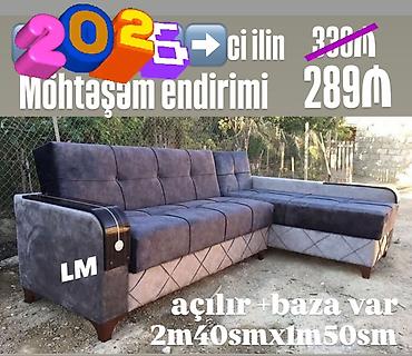 divan olcusu: Divan, Qonaq otağı üçün, Bazalı, Açılan — 1