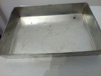 quzu keks qabi: Şirniyyət qəlibləri, rəng - Gümüşü, Metal