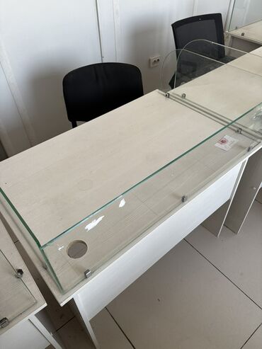 Офисные столы: Офисный стол, Нерегулируемый, Прямоугольный, ЛДСП — 7