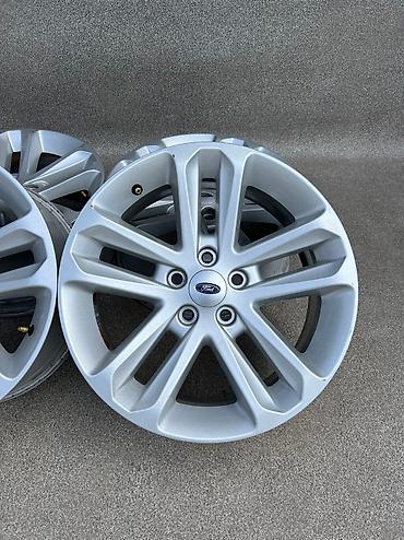 Диски: Литые Диски R 18 Комплект, отверстий - 5, Б/у — 9