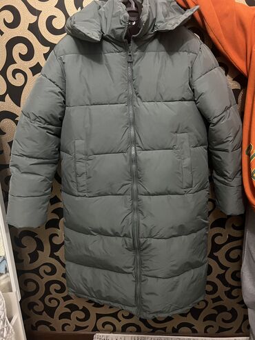 спортивное оборудование: Пуховик, Тизеден, Кытай, Оверсайз, Капюшону бар, L