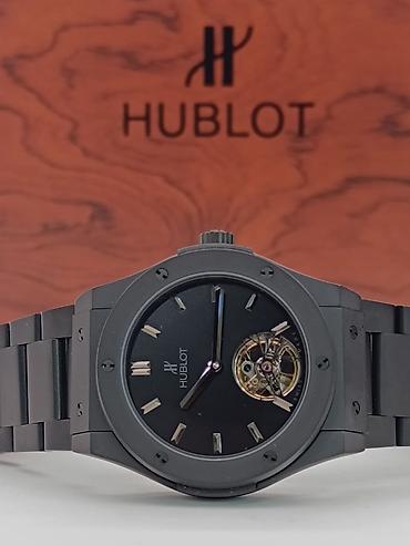 saatlari: Yeni, Qol saatı, Hublot, rəng - Qara — 1