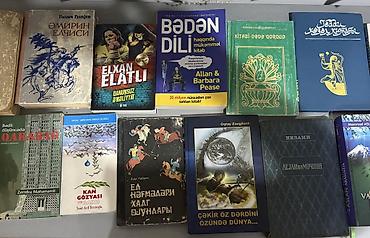 Bədii ədəbiyyat: Müxtəlif janrlarda kitab toplusu Satışda azərbaycan, rus və türk — 3