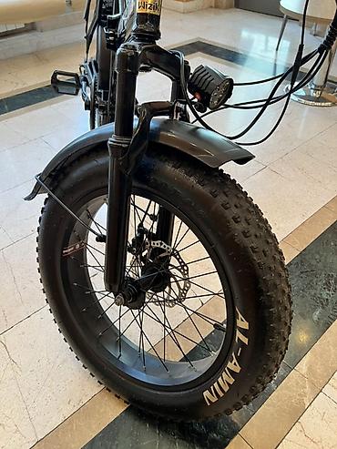 velesiped: İşlənmiş Elektrik velosipedi 20", sürətlərin sayı: 32, 750 < Vt, Ünvandan götürmə, Ödənişli çatdırılma, Rayonlara çatdırılma — 3