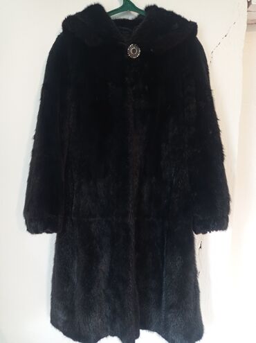 шуба трансформер: Шуба, Норка, Тизеден, Капюшону бар, S