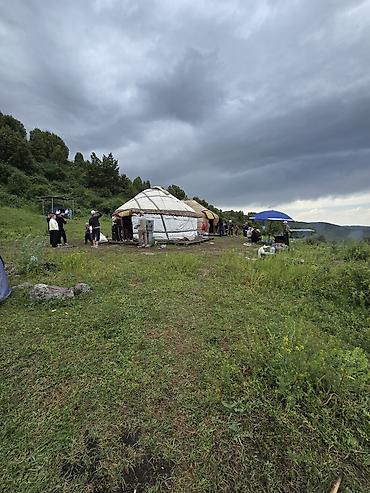 конный шлем: Аренда юрты, Каркас Деревянный, 100 баш, С полом, Самовар, Казан — 5