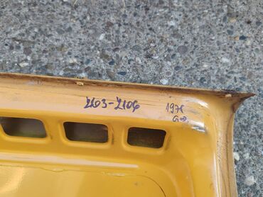 Auto delovi: Zadnja hauba Lada 2103,2106 zuta. Polovno, ocuvano. Skinuto sa — 11