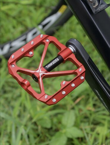 велик спартивний: Педали для велосипеда на промподшипниках алюминиевые ThinkRider XI7
