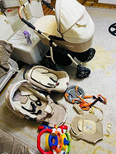 mini araba: Uşaq arabası və dekorativ “baby” aksesuar dəsti - Markası: VERDI — 3
