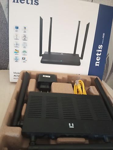 Netis N3D Wi‑Fi router.-əlaqə üçün WP Xüsusiyyətlər: - İkili tezlik