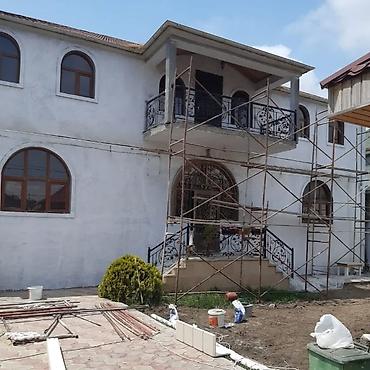heyet qapi: Fasad işləri və xarici bəzək xidmətləri - Ev və həyət hasarlarının — 5