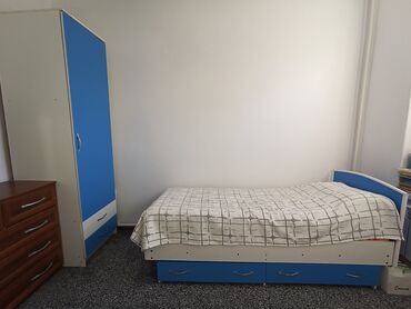 кровати двух спальные: Спальный гарнитур, Односпальная кровать, Шкаф, Матрас, Б/у