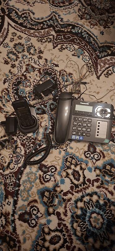 işlənmiş telfonlar: Stasionar telefon Panasonic, Simsiz, İşlənmiş, Ünvandan götürmə — 1
