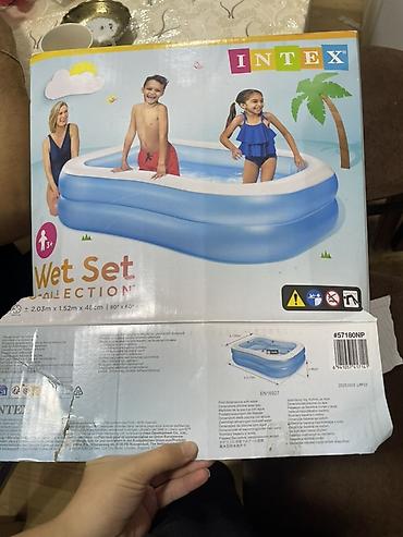 Hovuzlar: INTEX Wet Set Collection – ailəvi şişmə hovuz Məhsulun — 1