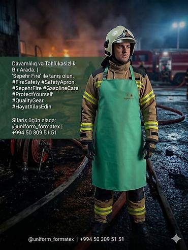 Motonəqliyyat: Sepehr Fire təhlükəsizlik önlüyü - Yanğınsöndürmə və sənaye mühitləri — 1
