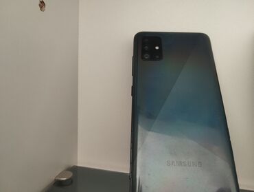 Samsung Galaxy A51, 128 GB, rəng - Göy, Qırıq