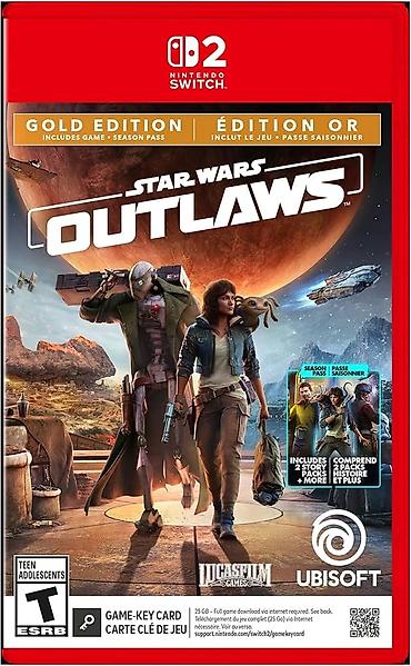 star wars fallen order: Nintendo Switch üçün Star Wars Outlaws – Gold Edition (Game-Key Card) — 1