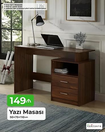 notebook masasi: Düz masa, Stulsuz, Polkalı, Siyirməli, Sadə laminat — 1