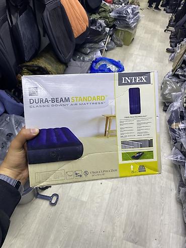 Надувные матрасы: Надувной матрас Intex Dura-Beam Standard Classic Downy - Размер: 76 × — 1