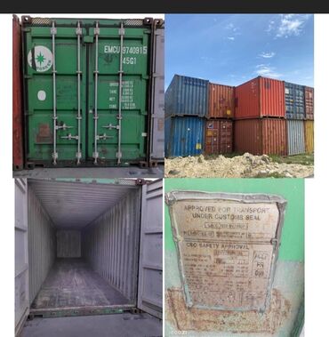 12 metrelik konteyner: Kontiner satılır ❗ 12 metirlik hündürlüyü 2.90 eni 2.40 Qiymət 4500