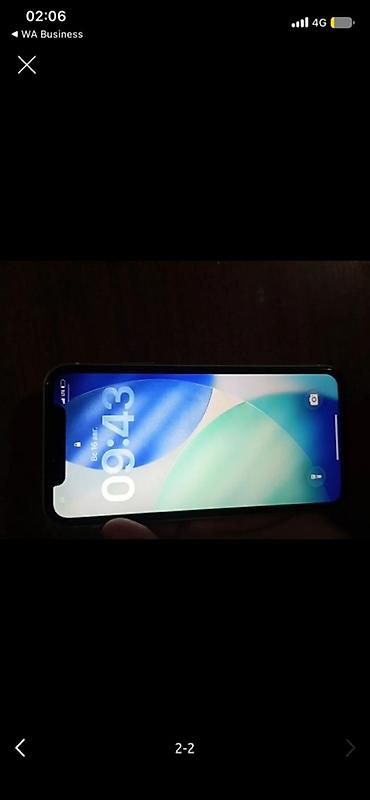 2 2 мерс: IPhone 11, Б/у, 128 ГБ, Белый, Чехол, 80 % — 1