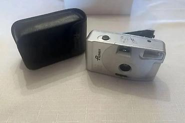 retro gramofon: Premier GP-57 35mm plyonka fotoaparatı + orijinal daşıma çantası - — 2