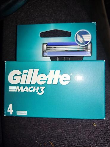 refina kapi: Gillette Mach3 – rezervne glave za brijač - Pakovanje: 4 patrone - — 1
