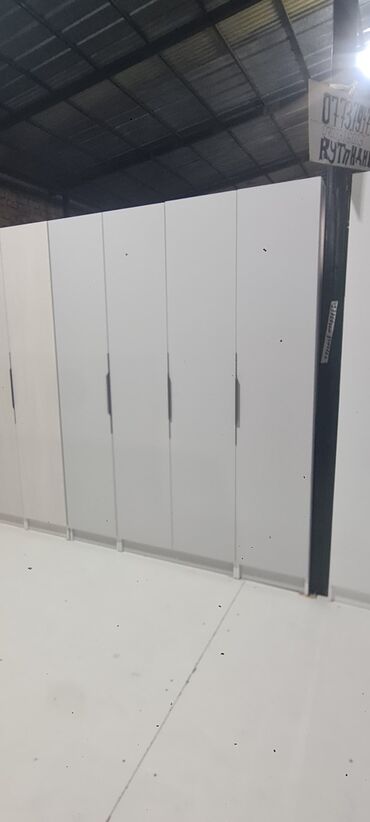 Шифоньеры: Шифоньер, Новый, Прямой, цвет - Белый, ЛДСП — 17