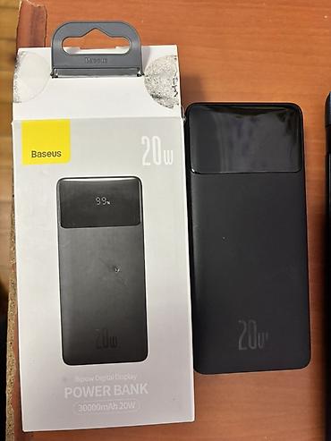 berde telefon satisi: Baseus Bipow Digital Display Power Bank – 30000 mAh, 20W — 1